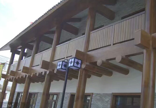 北川商業(yè)步行街墻板工程